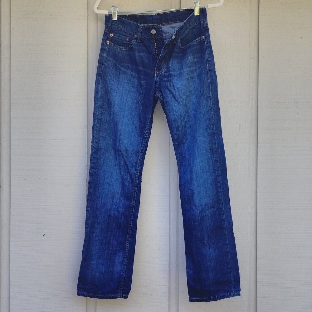 Levi's 514 Youth Jeans Straight Fit W28 L30 Size 14 Great Condition